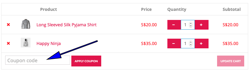 How to use coupon on 3princess.com