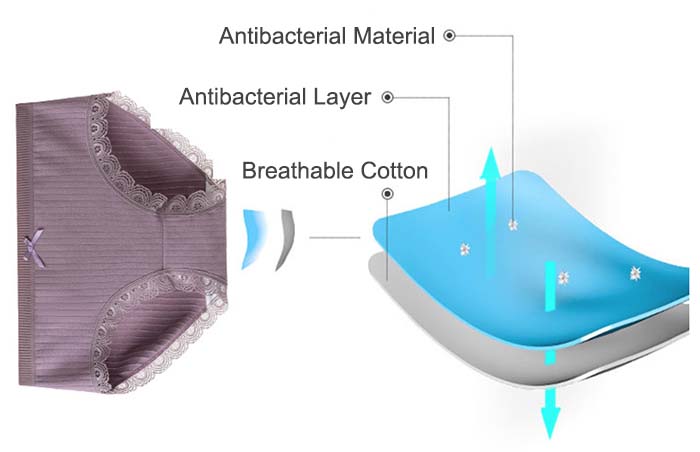Antibacterial Cotton Panties
