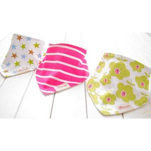 3 Piece Baby Bib Set - A03