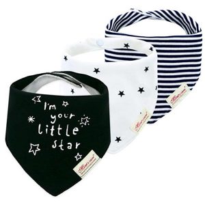 3 Piece Baby Bib Set - B03