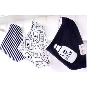 3 Piece Baby Bib Set - B05