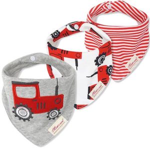 3 Piece Baby Bib Set - B07