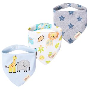 3 Piece Baby bib Set - A-01