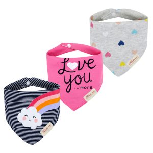 3 PC Baby Bib Set - A-19