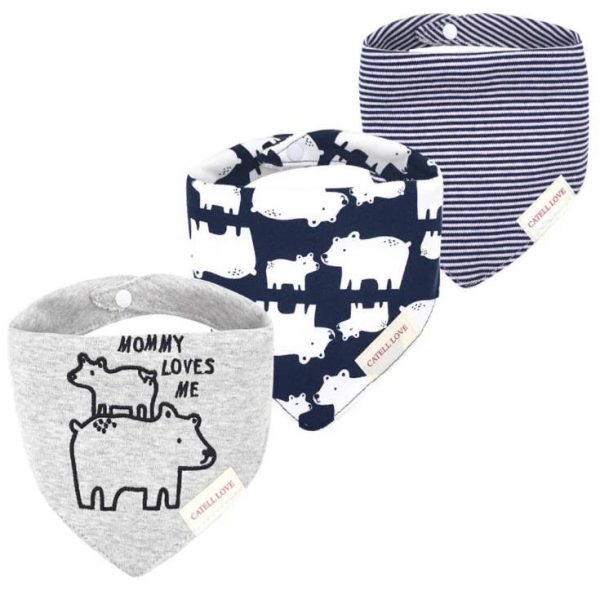3 PC Baby Bib Set - C13