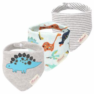 3 Piece Baby Bib Set - A-07
