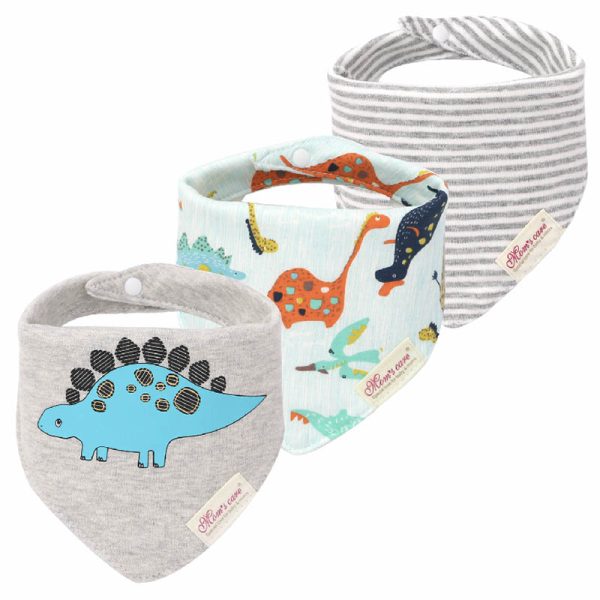 3 Piece Baby Bib Set - A-07