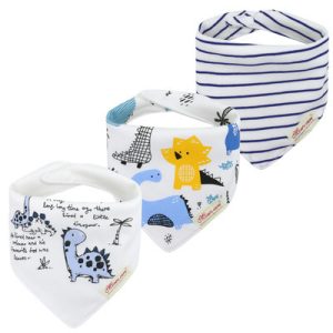 3 PCs Baby Bib Set - C-08