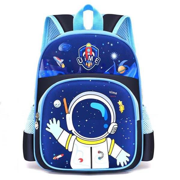 Kindergarten Backpack with Astronaut Cartoon