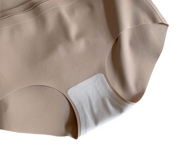 7A Grade Seamless Silk Panties - Antibacterial Crotch, Soft Breathable Ice Silk Briefs - Image 3