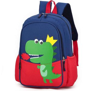 Children Backpack for Kindergarten Kids, Dinosaur Red