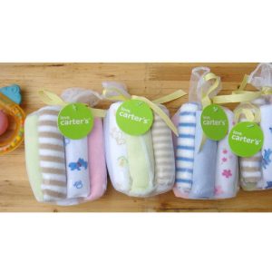 Cotton Baby Face Towel 8 PCs Set, Carters