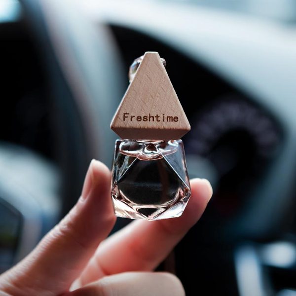 Aroma Car Air Freshener Purifier with Wooden Cap Diffuser - Image 3