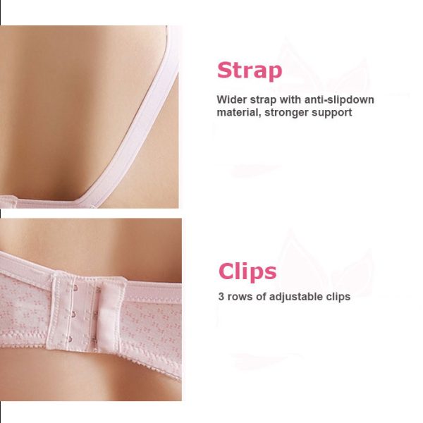 Cotton Maternity Nursing Bra - Easy Feeding, Soft & Comfortable - Image 3