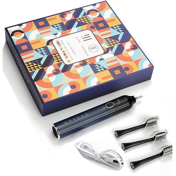 ZTM® Y1 Sonic Electric Toothbrush, 3 Brush Heads Included - Image 2