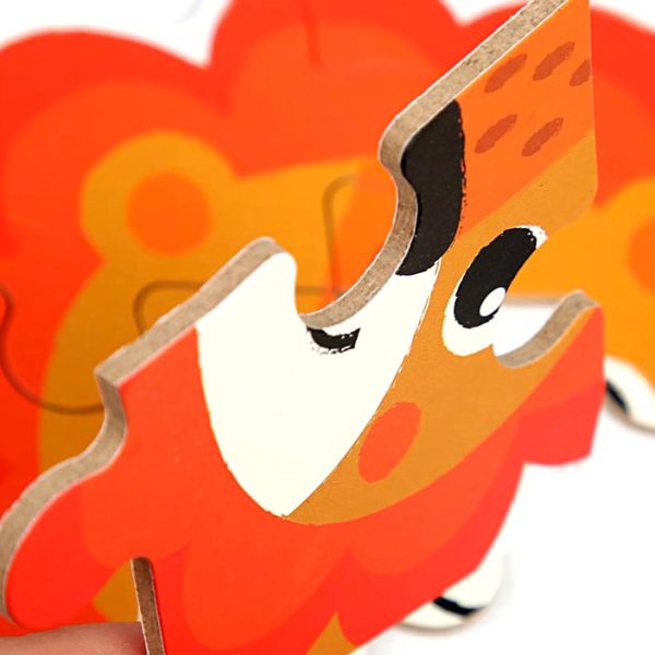 Wooden Cartoon Jigsaw Puzzles - Material